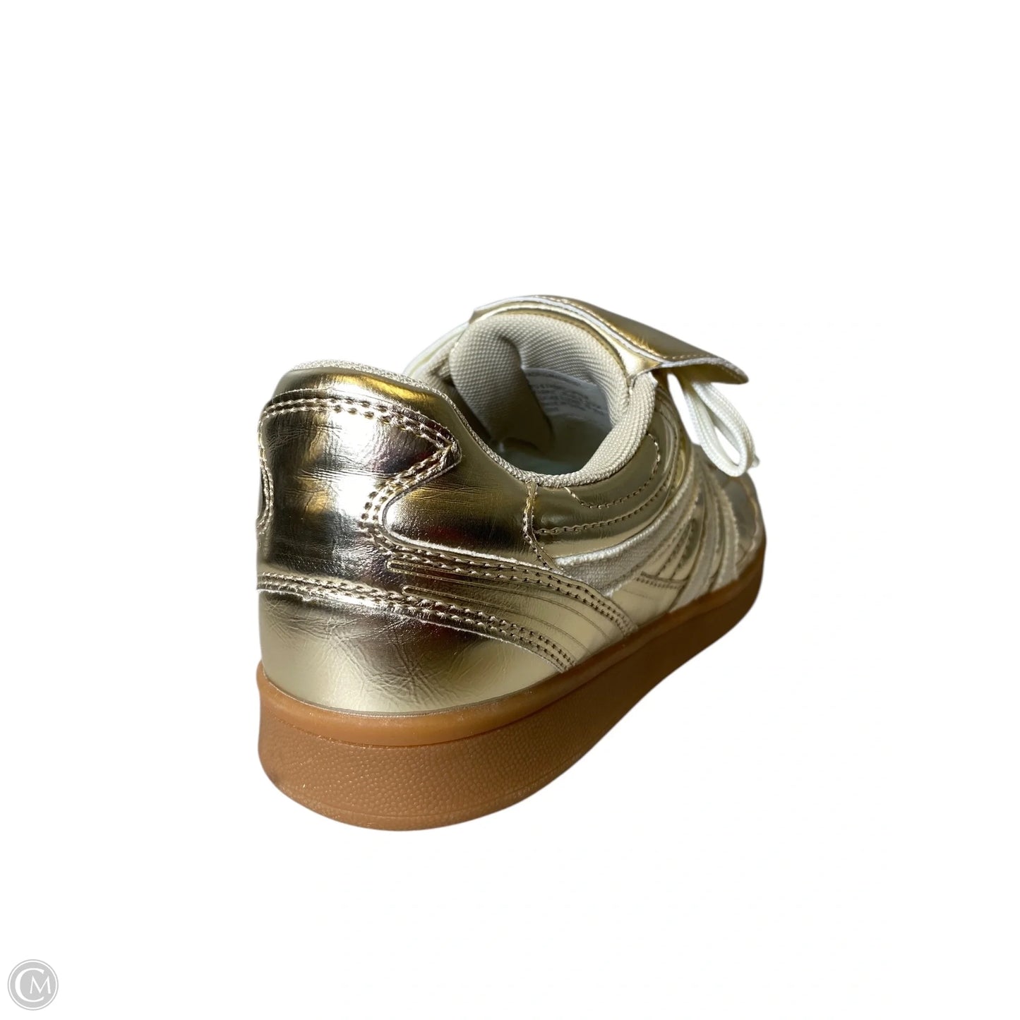 Shoes Athletic By Steve Madden In Gold, Size: 8