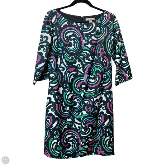 Dress Casual Midi By Banana Republic In Multi-colored, Size: 6