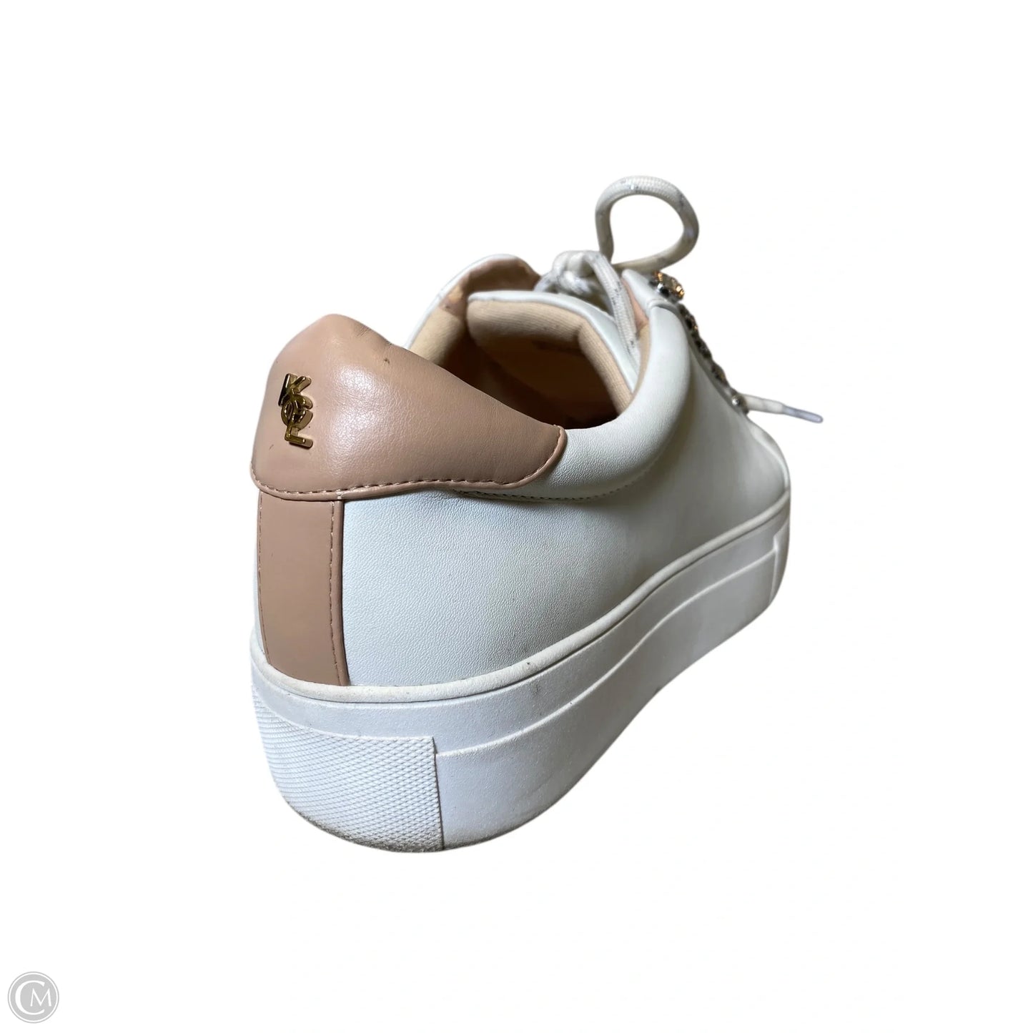 Shoes Designer By Kurt Geiger In White, Size: 9.5