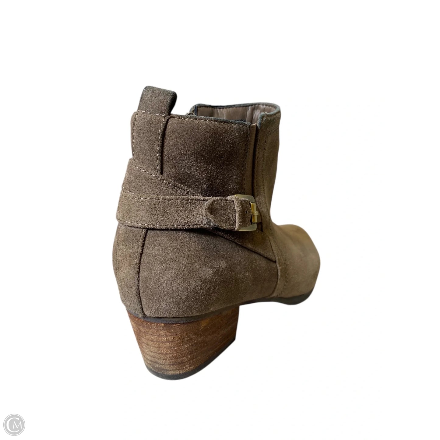 Boots Ankle Heels By Blondo In Brown, Size: 9