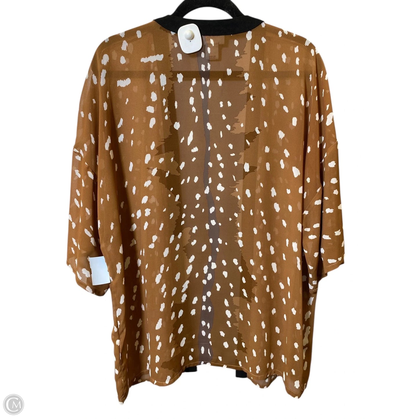 Cardigan By Ariat In Animal Print, Size: M