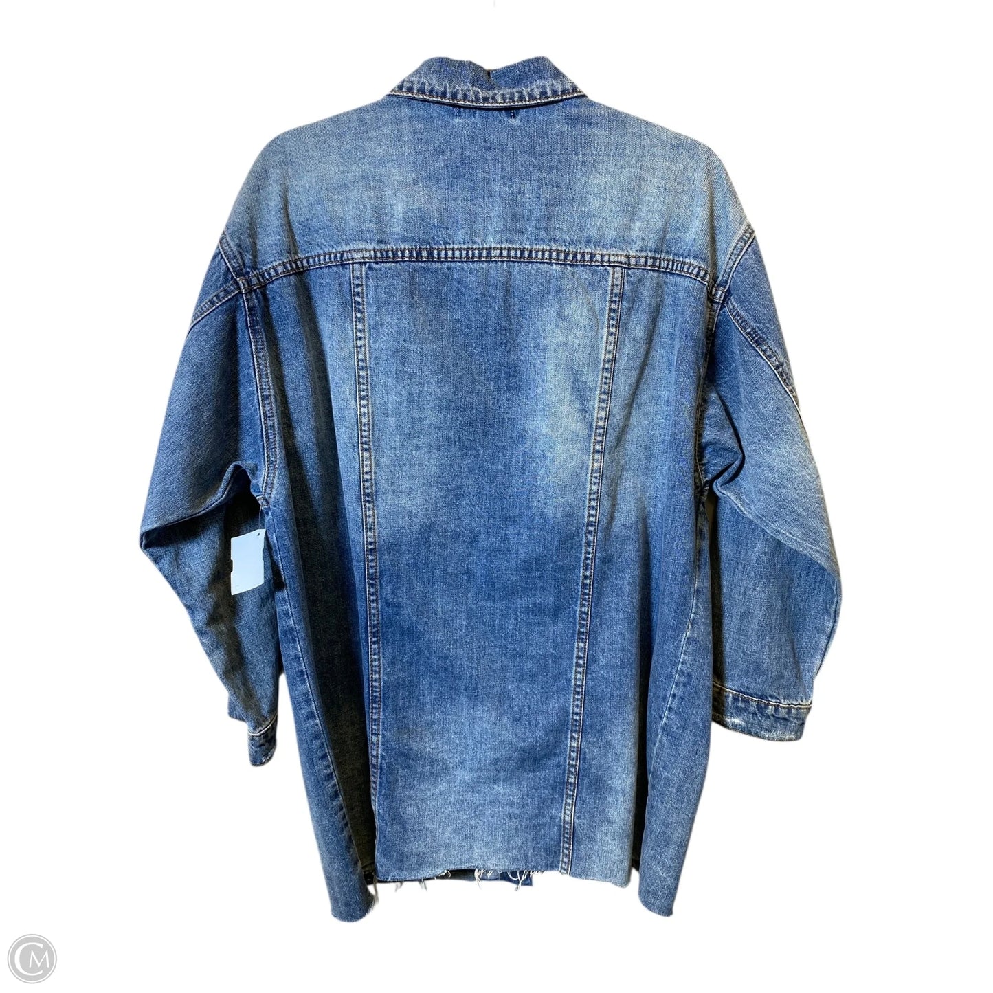 Jacket Denim By Sts Blue In Blue, Size: L