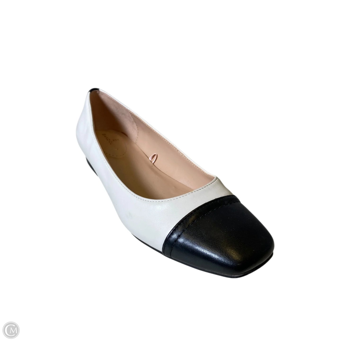 Shoes Flats By Bandolino In Black & White, Size: 8.5