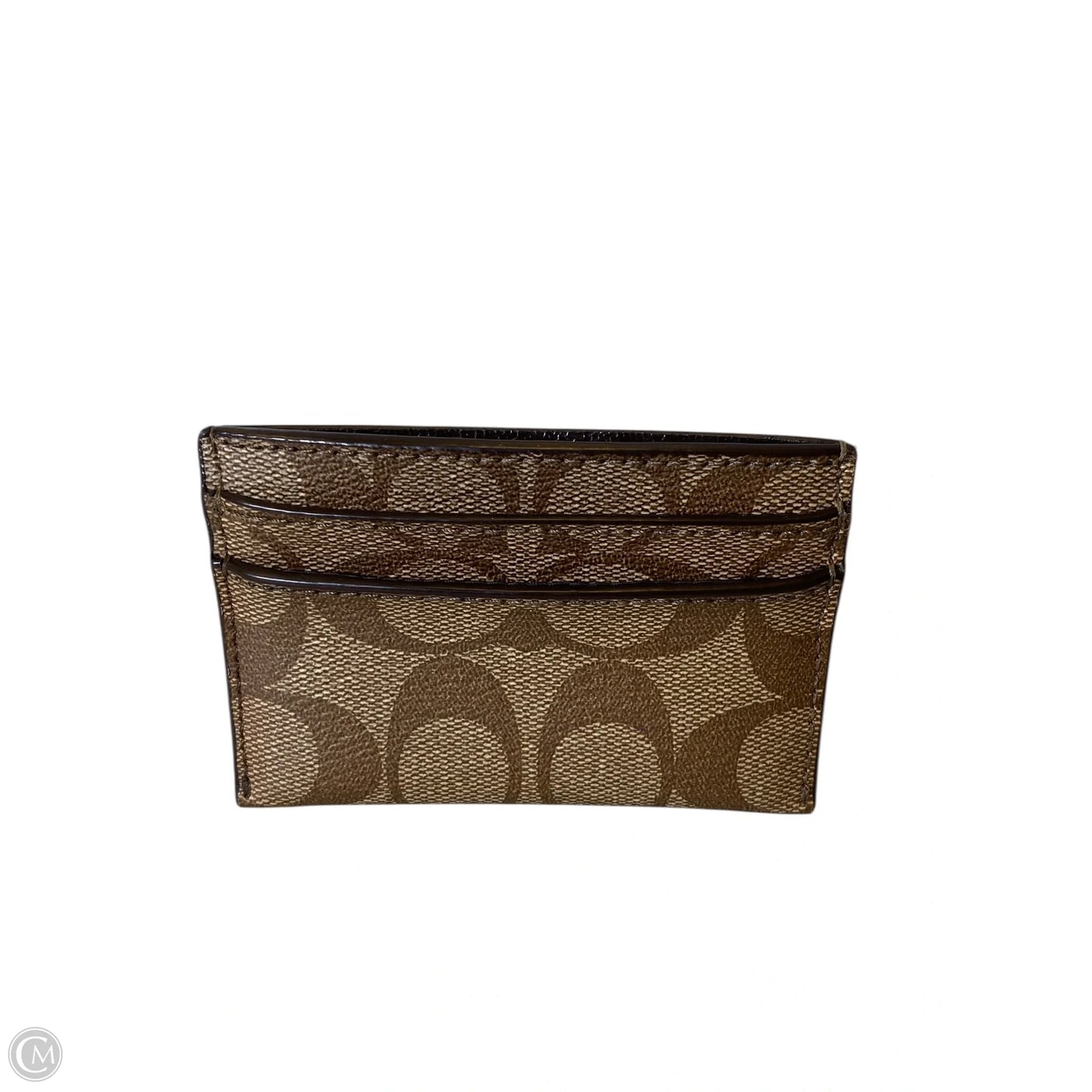 Coin Purse Designer By Coach, Size: Medium