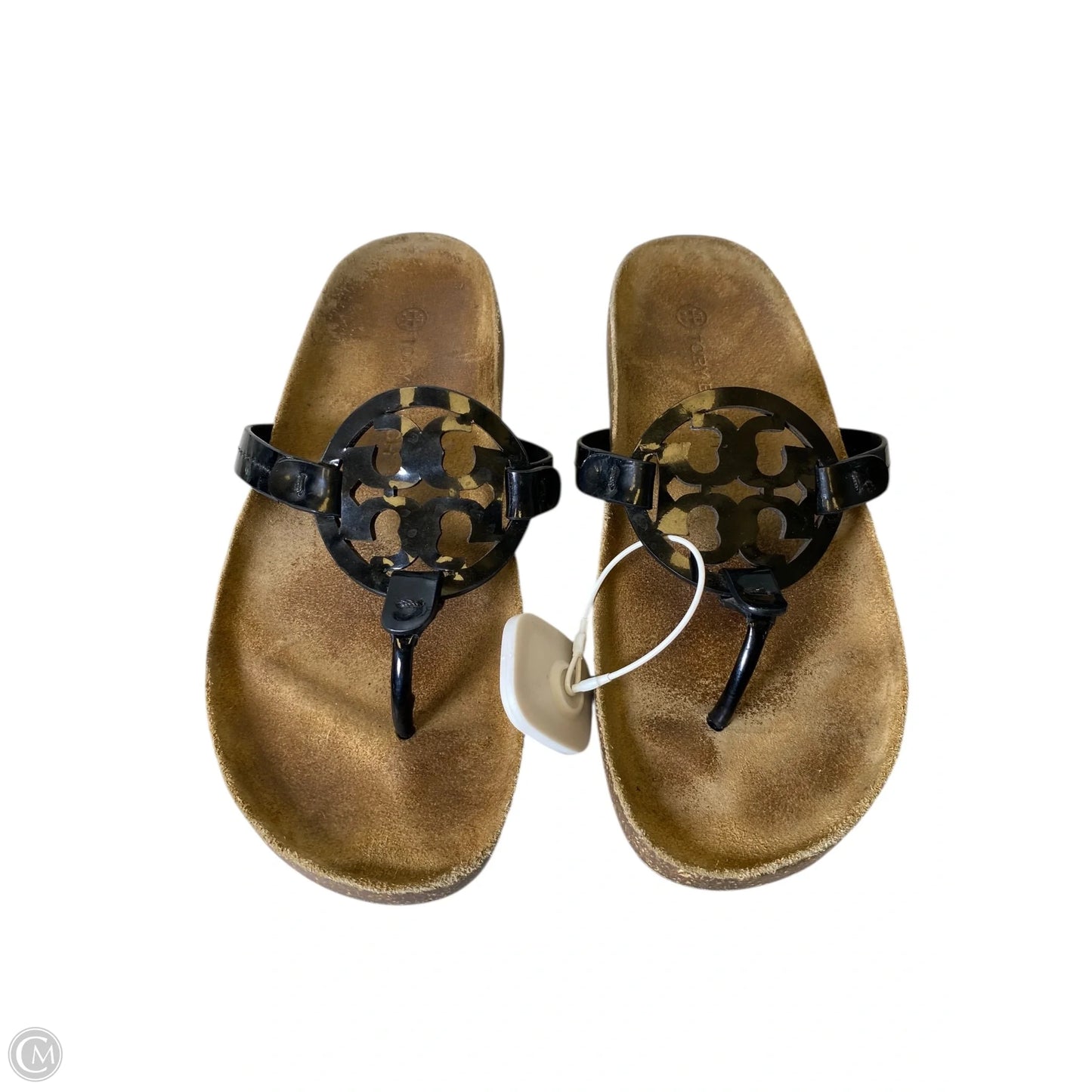 Sandals Designer By Tory Burch In Black, Size: 9