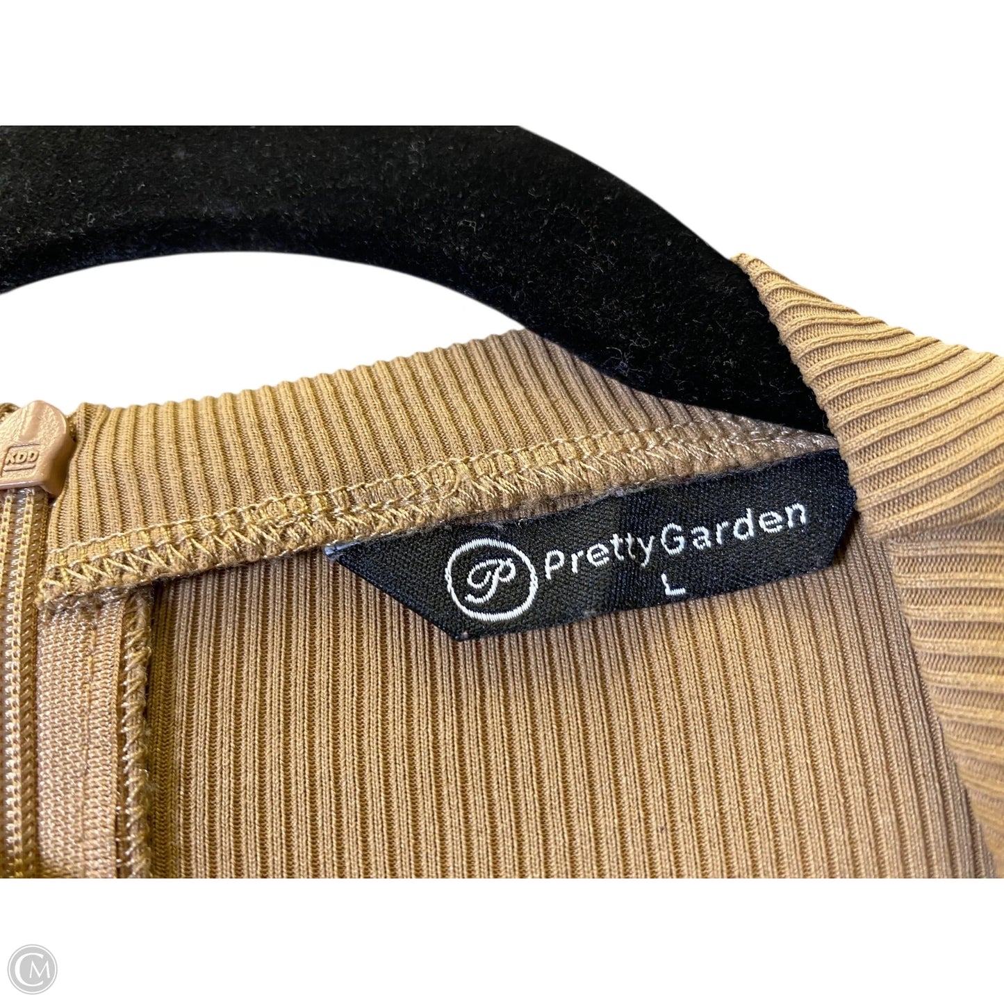 Jumpsuit By Prettygarden In Beige, Size: L