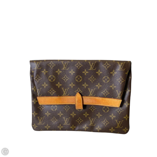 Clutch Luxury Designer By Louis Vuitton, Size: Medium