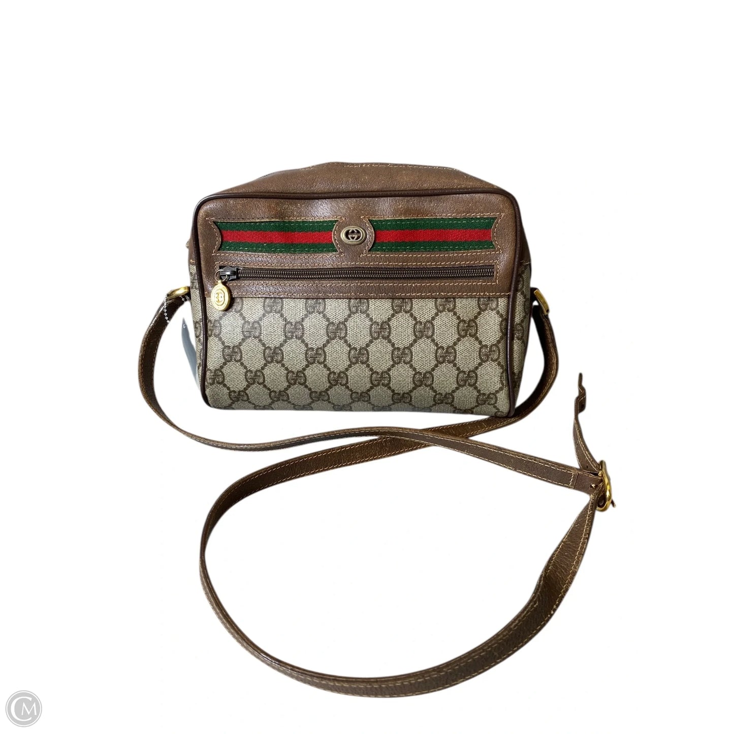 Crossbody Luxury Designer By Gucci, Size: Medium