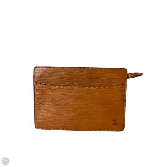 Clutch Luxury Designer By Louis Vuitton, Size: Medium