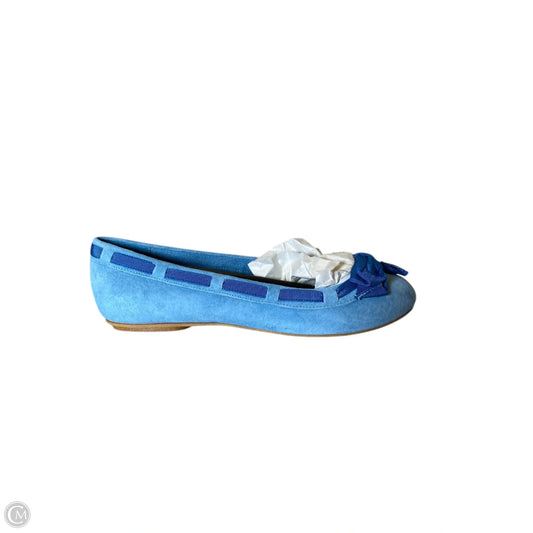 Shoes Flats By Clothes Mentor In Blue, Size: 7.5