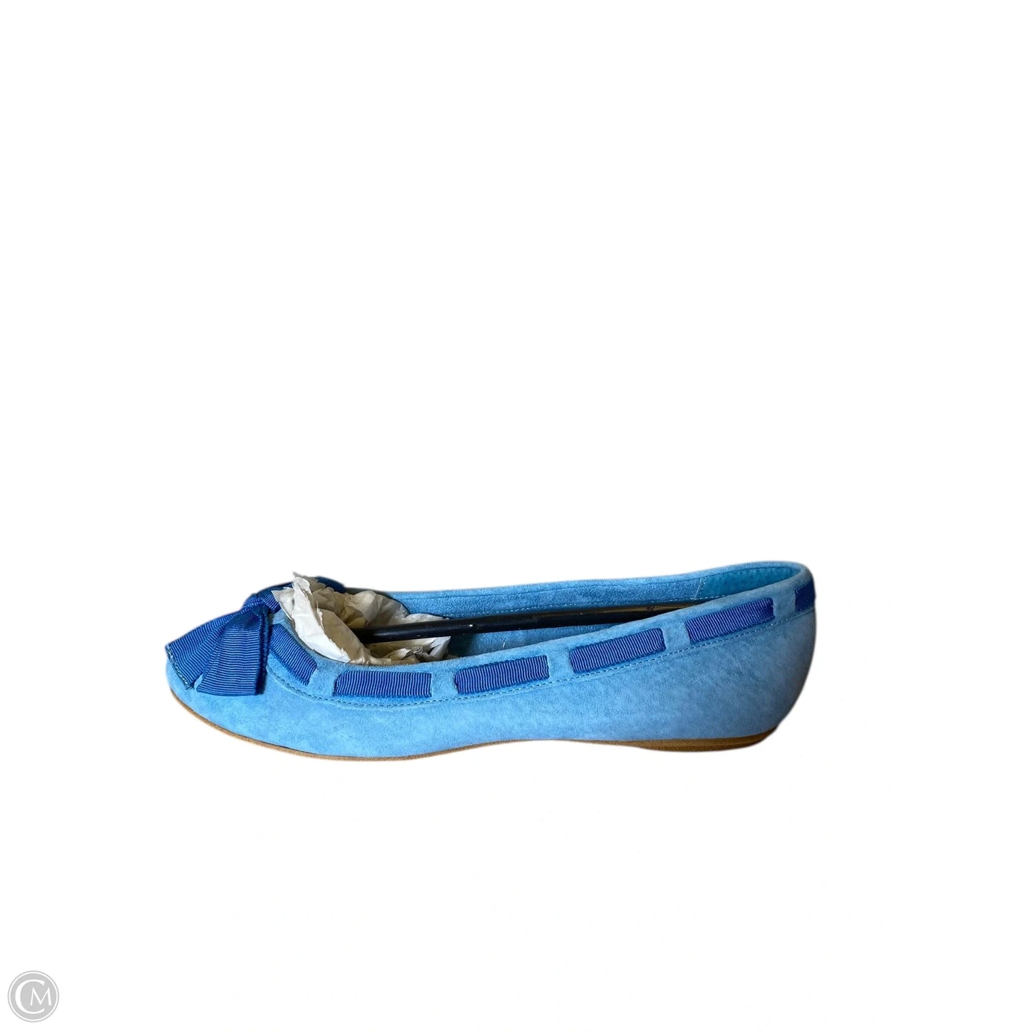 Shoes Flats By Clothes Mentor In Blue, Size: 7.5
