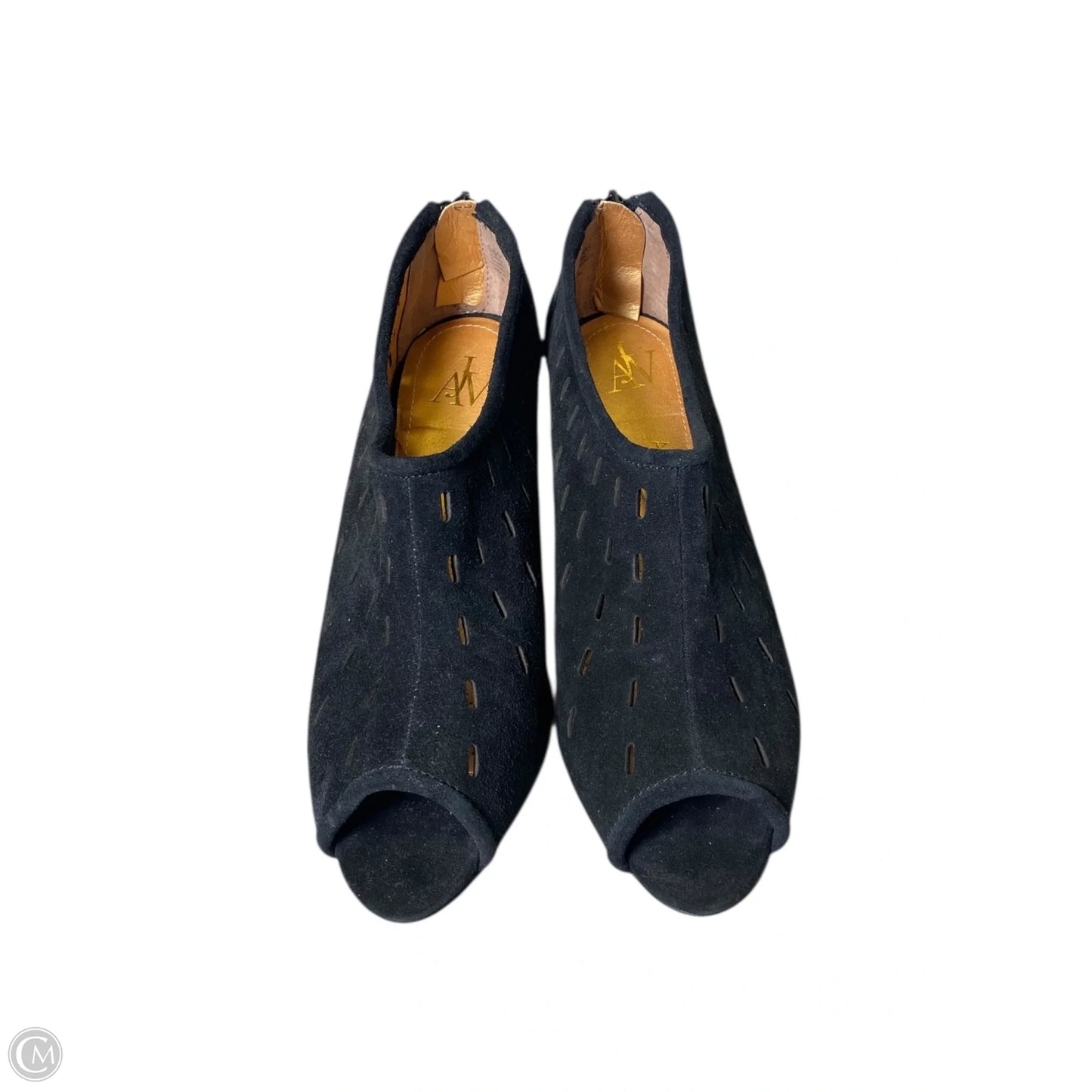 Shoes Heels Stiletto By Aj Valanci In Black, Size: 8