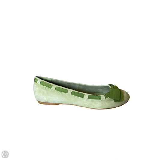 Shoes Flats By Clothes Mentor In Green, Size: 7.5