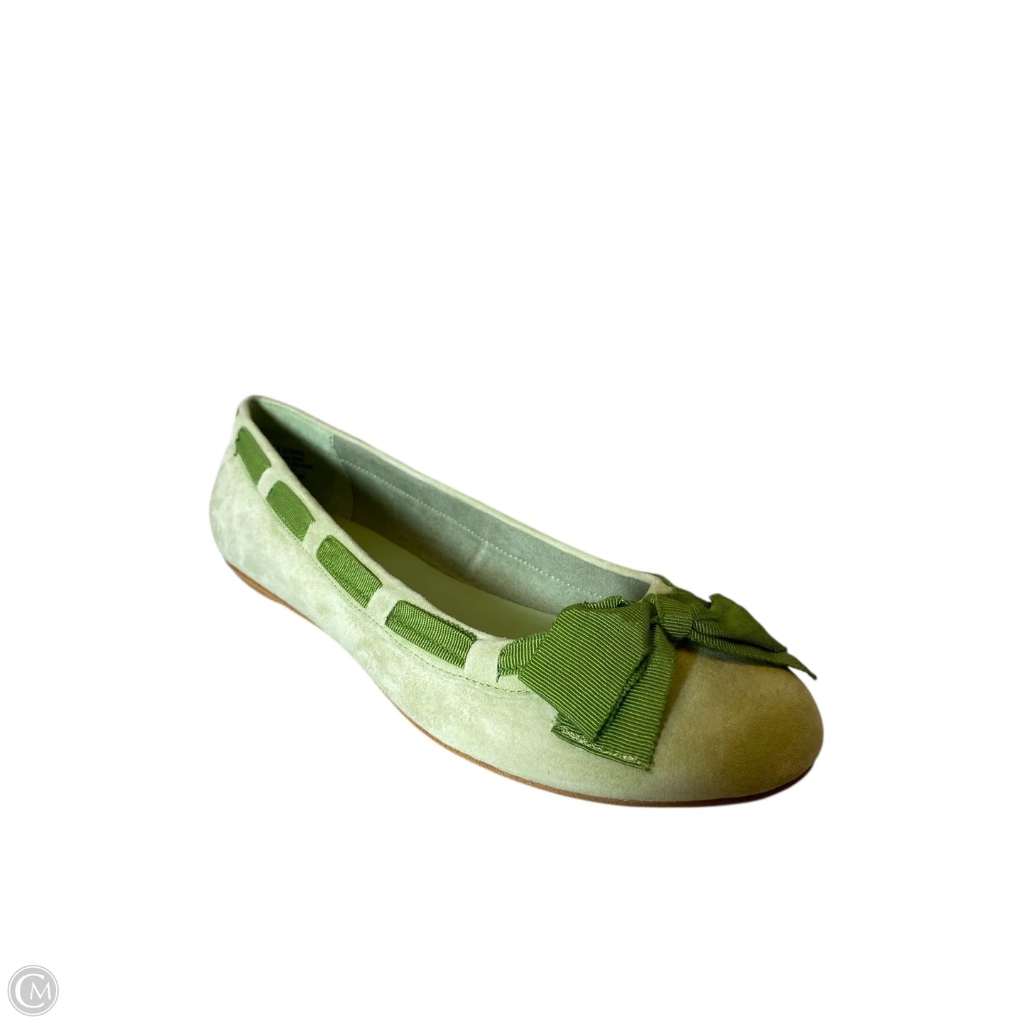 Shoes Flats By Clothes Mentor In Green, Size: 7.5