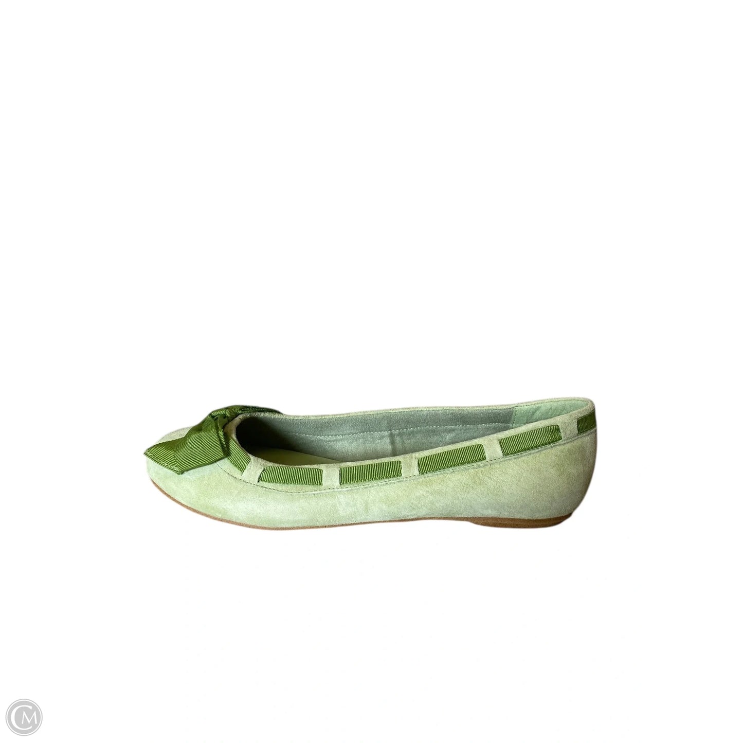 Shoes Flats By Clothes Mentor In Green, Size: 7.5