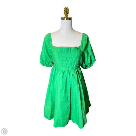 Dress Casual Short By Flying Tomato In Green, Size: L