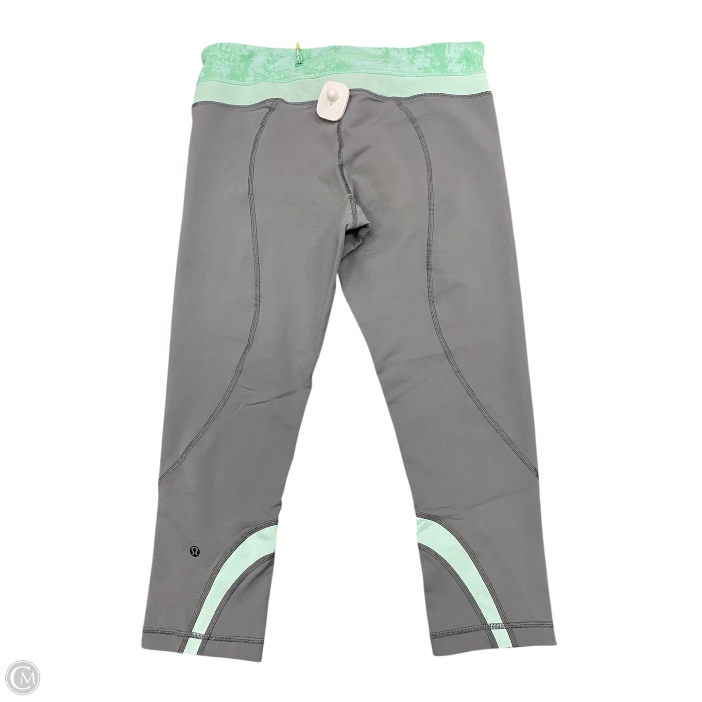 Athletic Capris By Lululemon In Grey, Size: 10