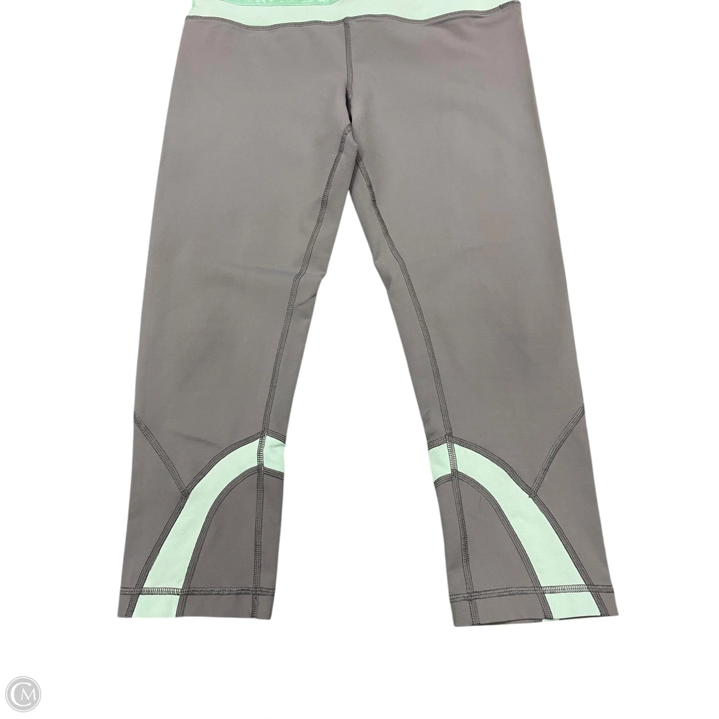 Athletic Capris By Lululemon In Grey, Size: 10
