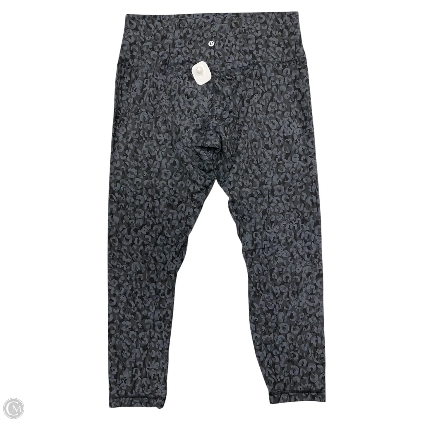 Athletic Leggings By Lululemon In Grey, Size: 14