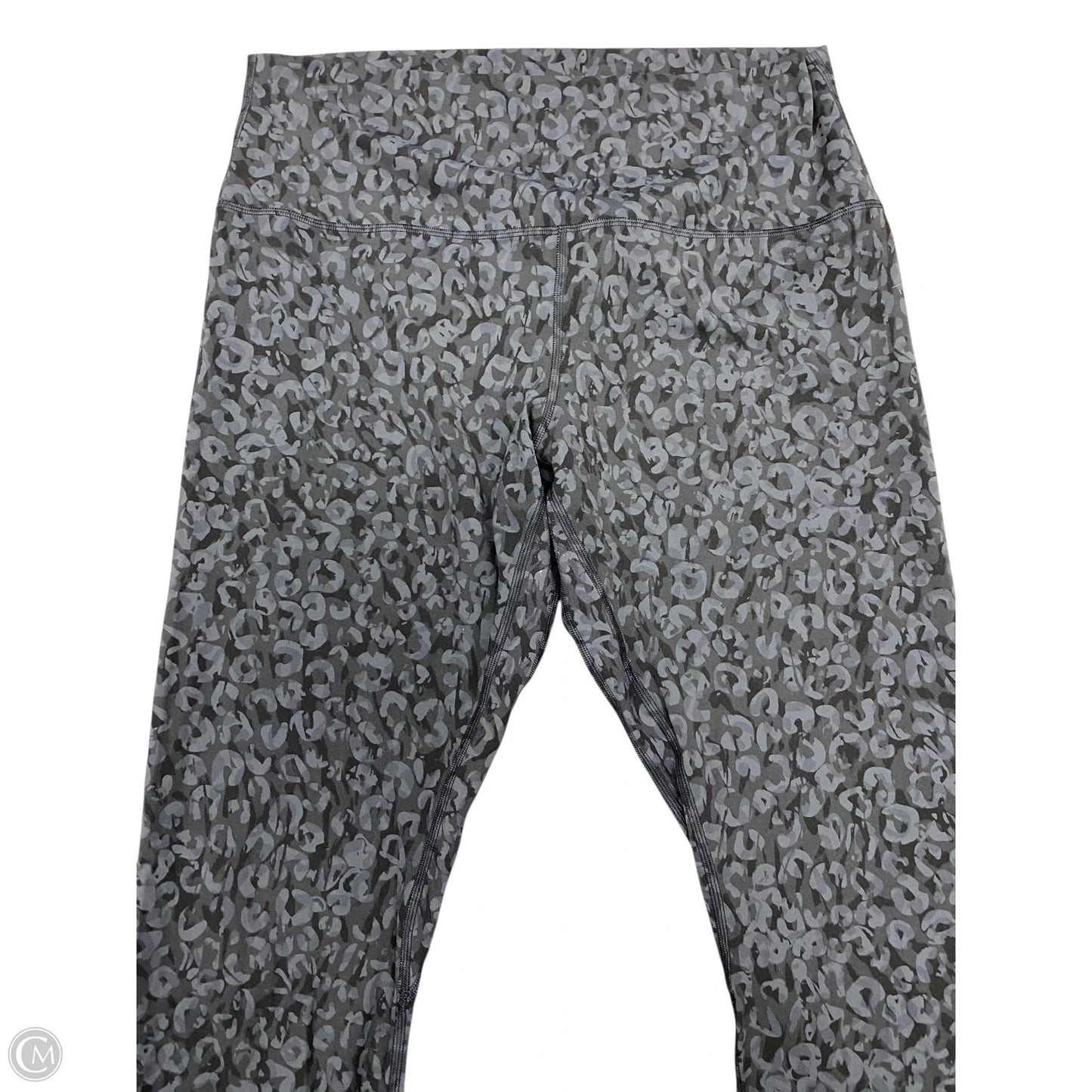 Athletic Leggings By Lululemon In Grey, Size: 14