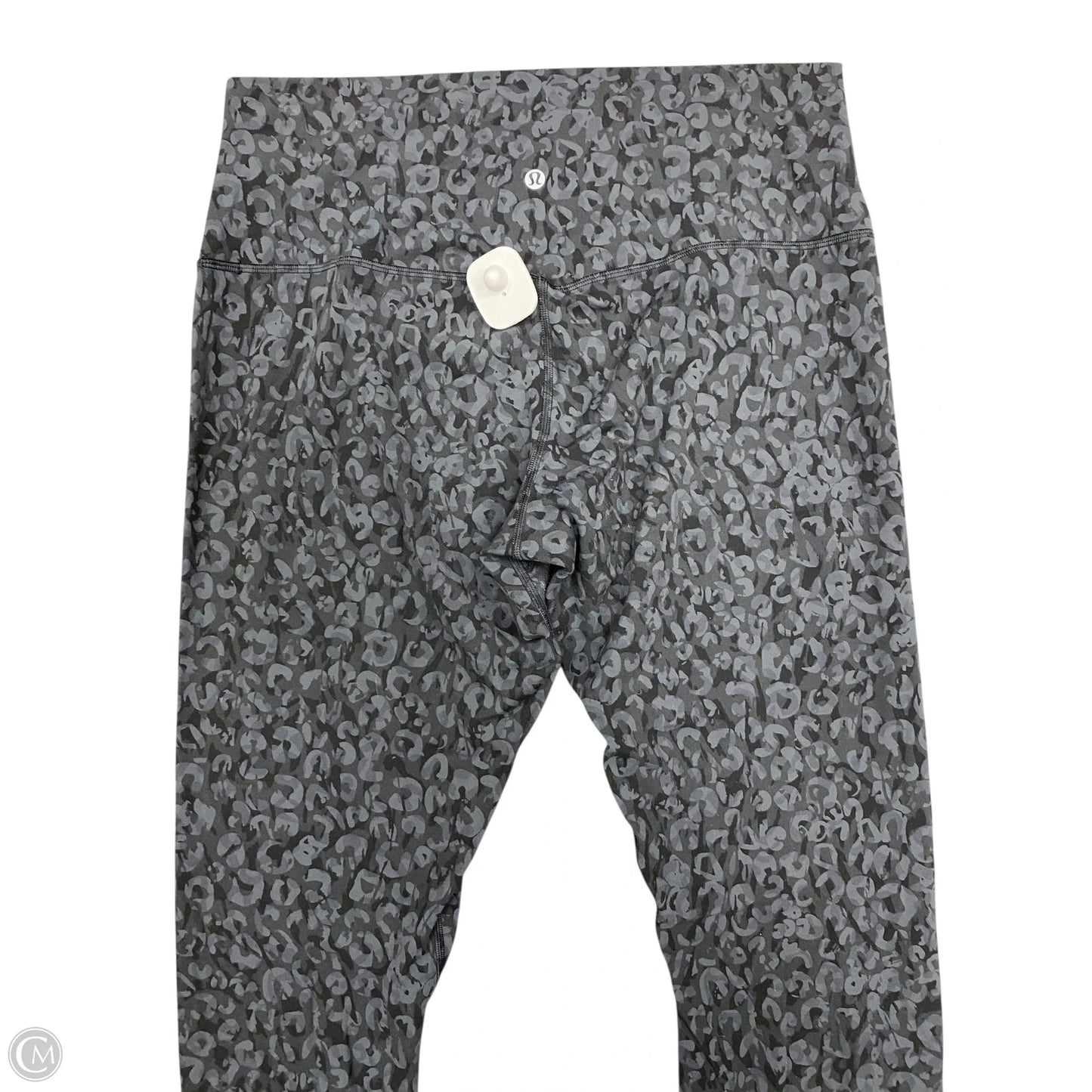 Athletic Leggings By Lululemon In Grey, Size: 14