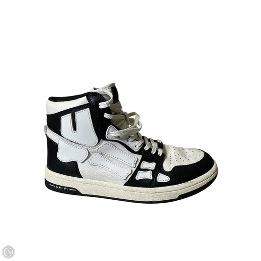 Shoes Designer By Amiri In Black & White, Size: 7