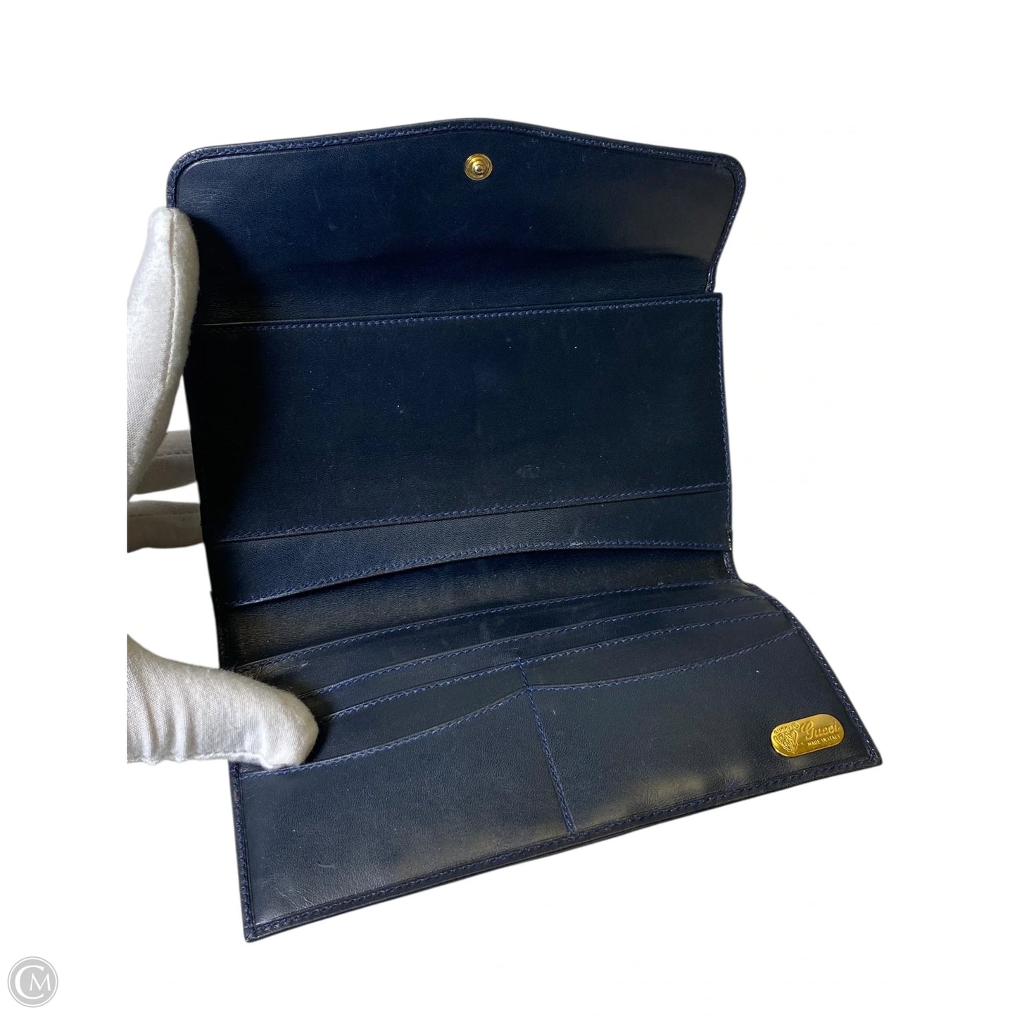 Wallet Luxury Designer By Gucci, Size: Large