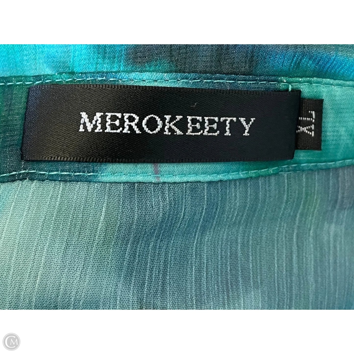 Top Long Sleeve By Merokeety In Floral Print, Size: Xl