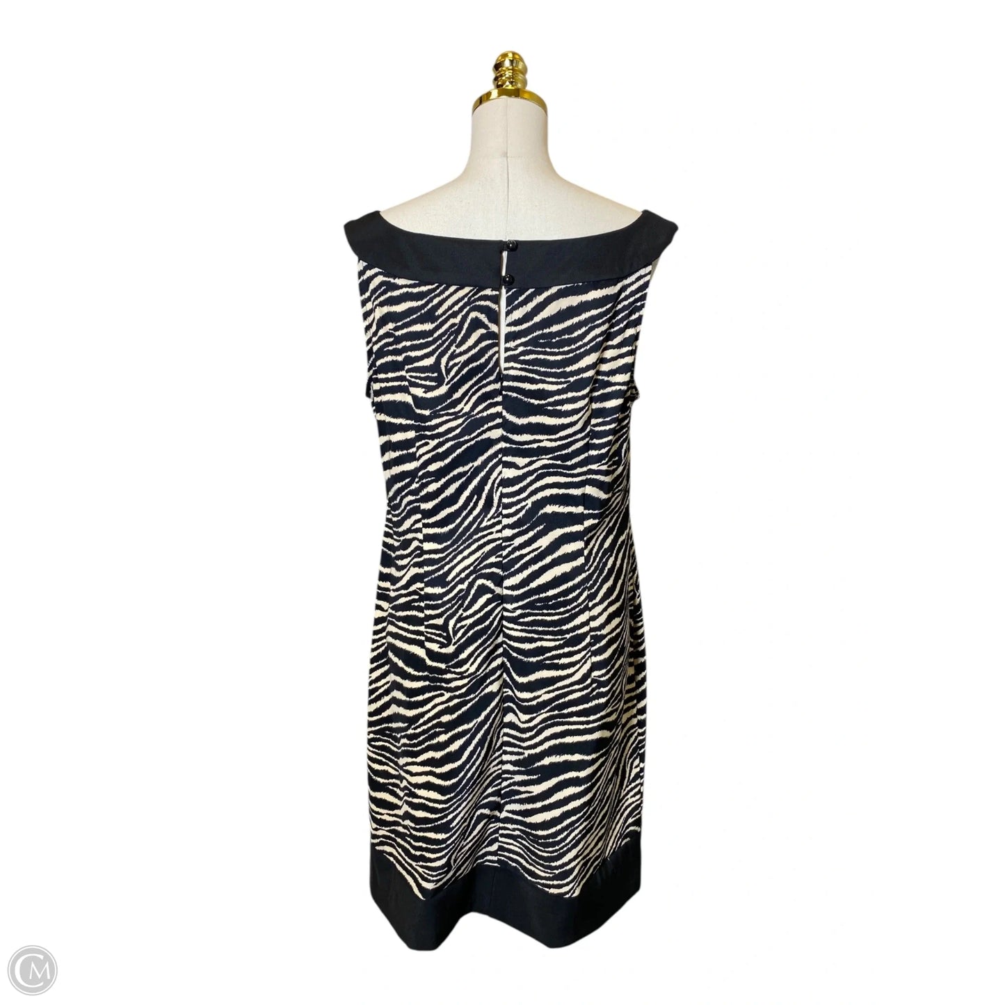 Dress Casual Short By Connected Apparel In Animal Print, Size: 16