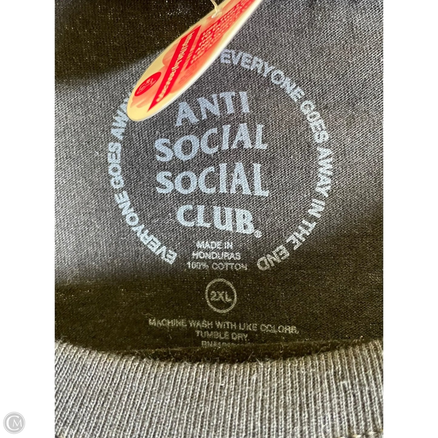 Top Short Sleeve By Clothes Mentor In Black, Size: 2x