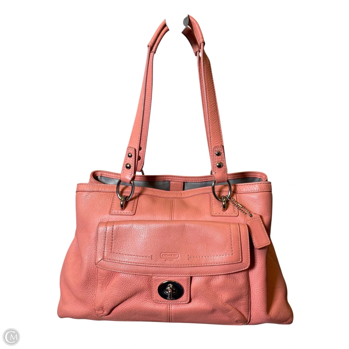 Handbag Designer By Coach, Size: Medium