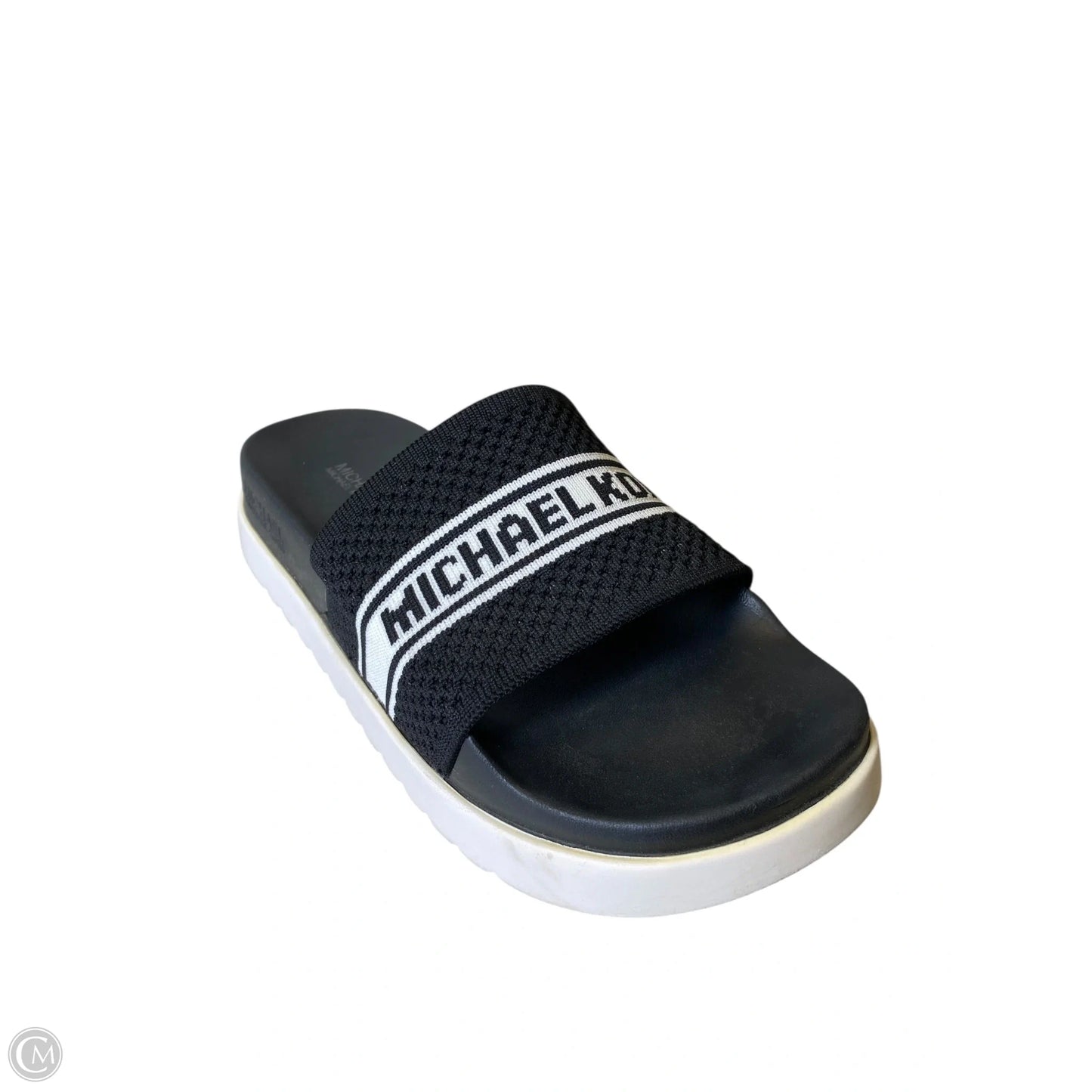 Sandals Designer By Michael Kors In Black, Size: 8