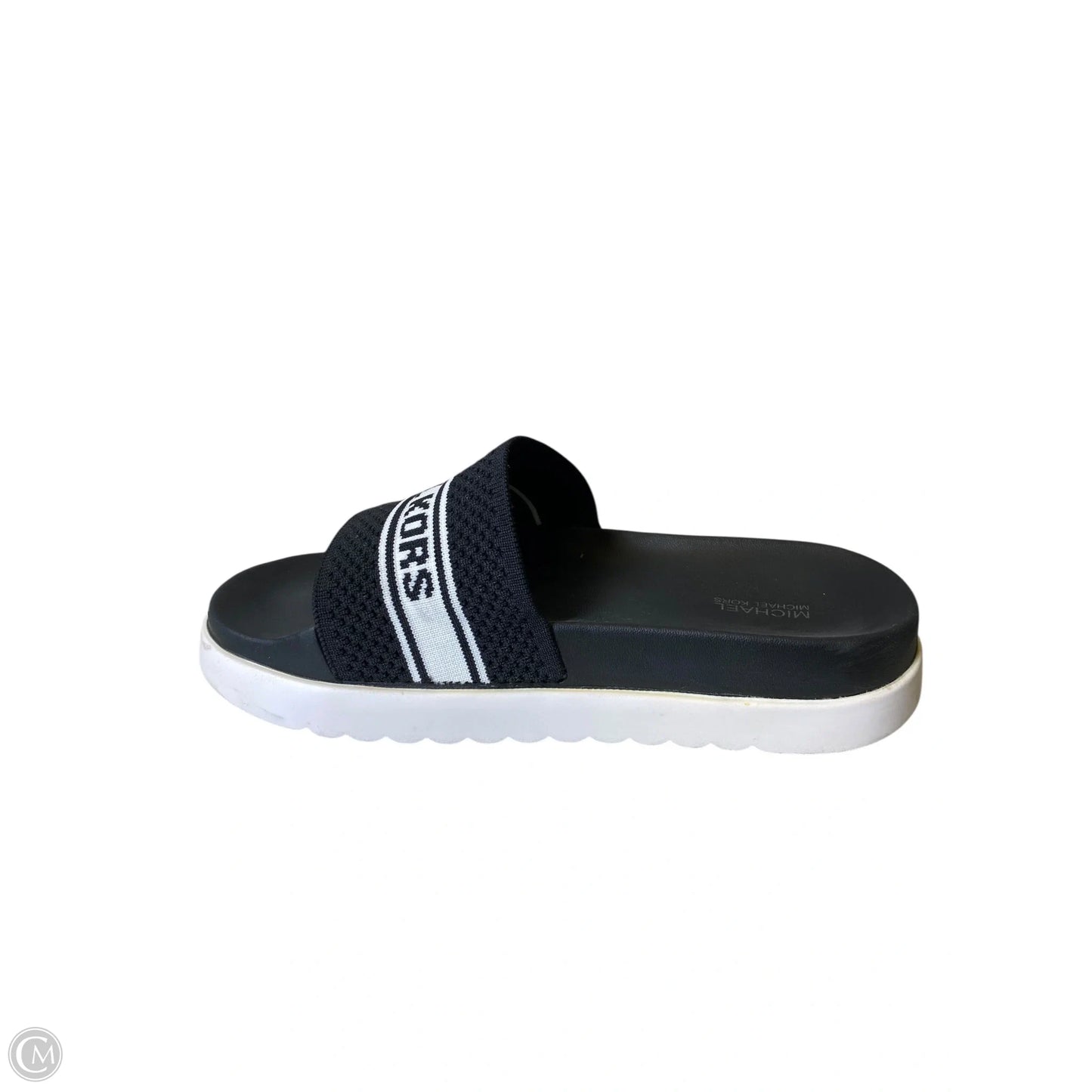 Sandals Designer By Michael Kors In Black, Size: 8