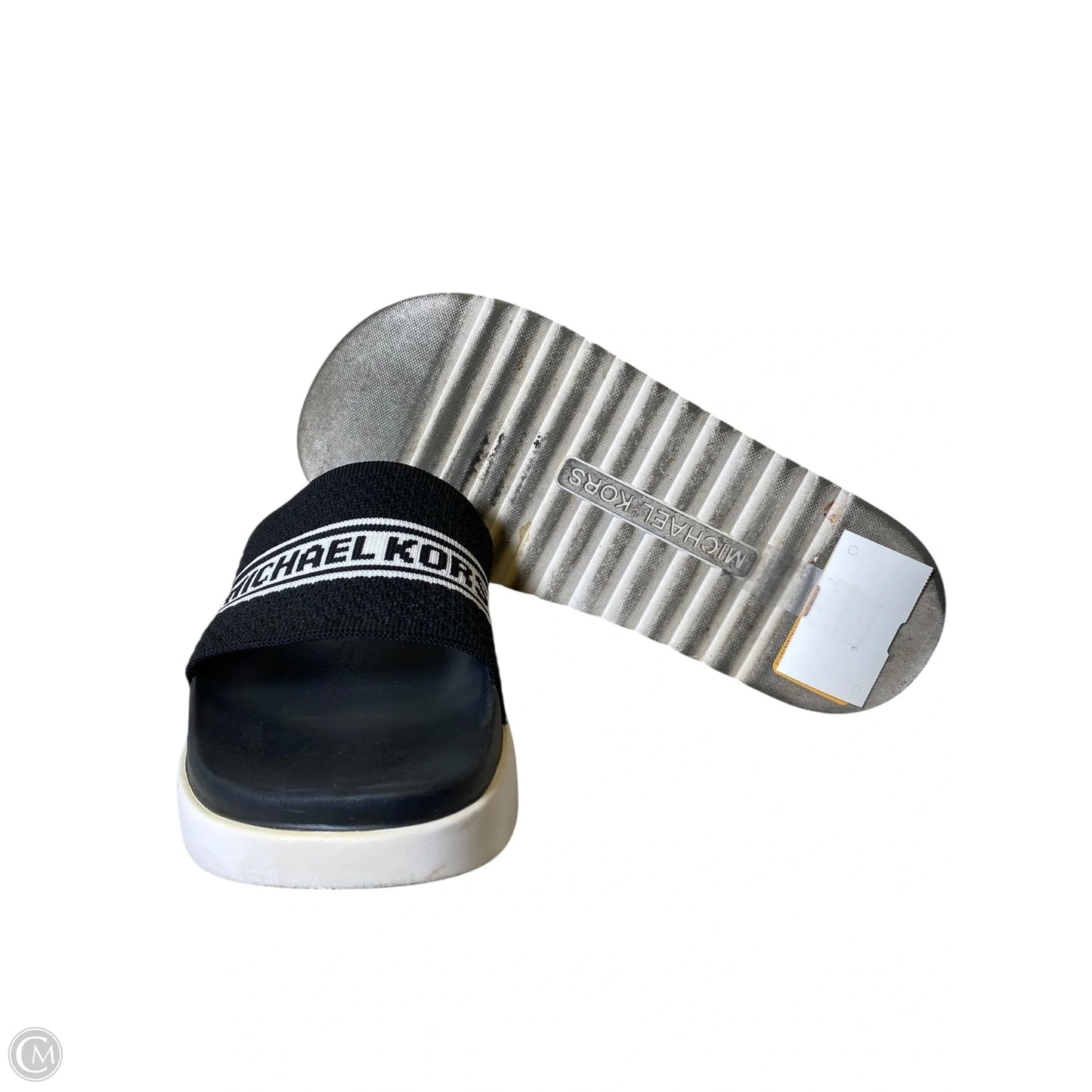 Sandals Designer By Michael Kors In Black, Size: 8