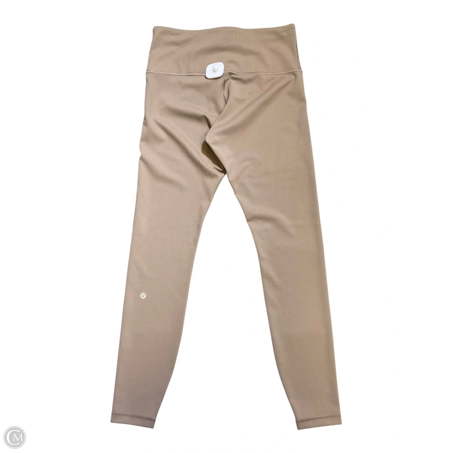 Athletic Leggings By Lululemon In Tan, Size: 8
