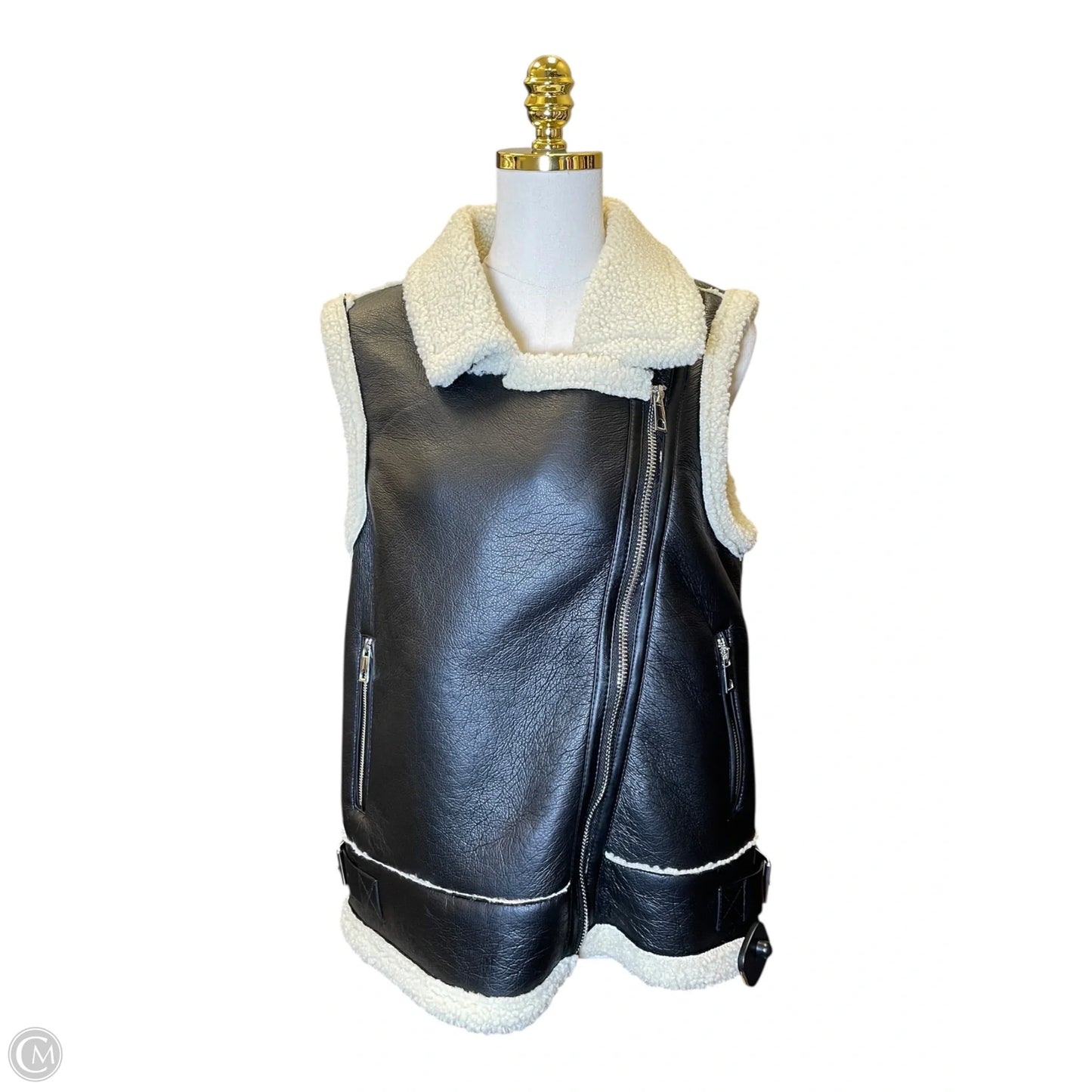 Vest Other By Pull&bear In Black, Size: S