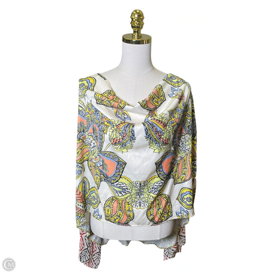 Top Long Sleeve By Free People In Multi-colored, Size: L
