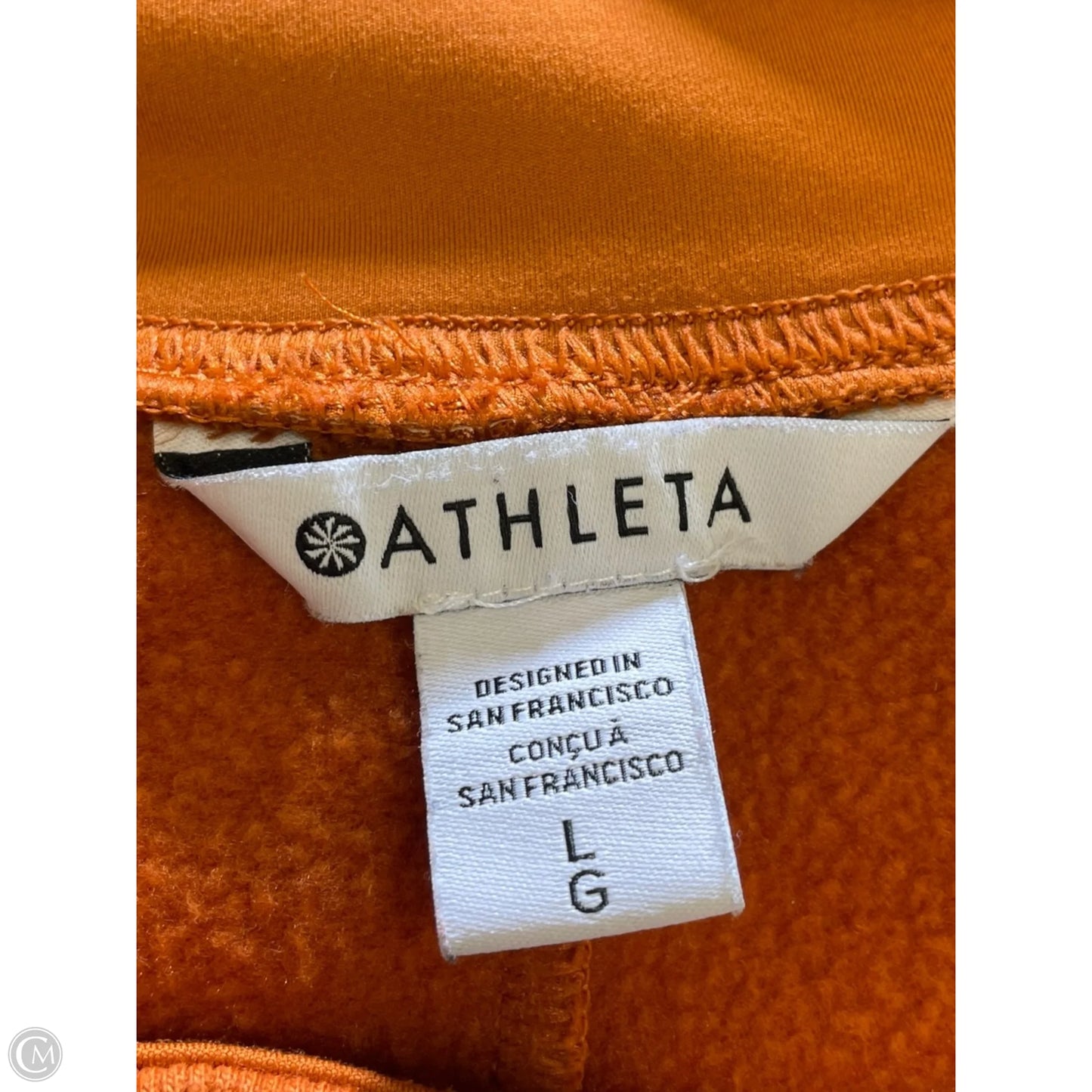 Athletic Pants By Athleta In Orange, Size: L