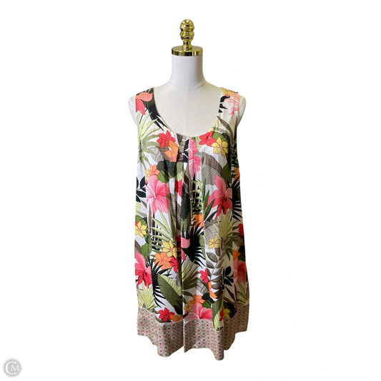 Dress Casual Short By Tommy Bahama In Floral Print, Size: Xl