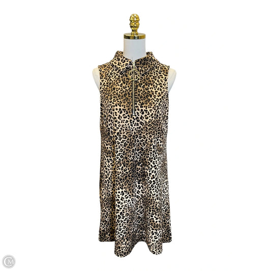 Dress Casual Short By Boston Proper In Animal Print, Size: L