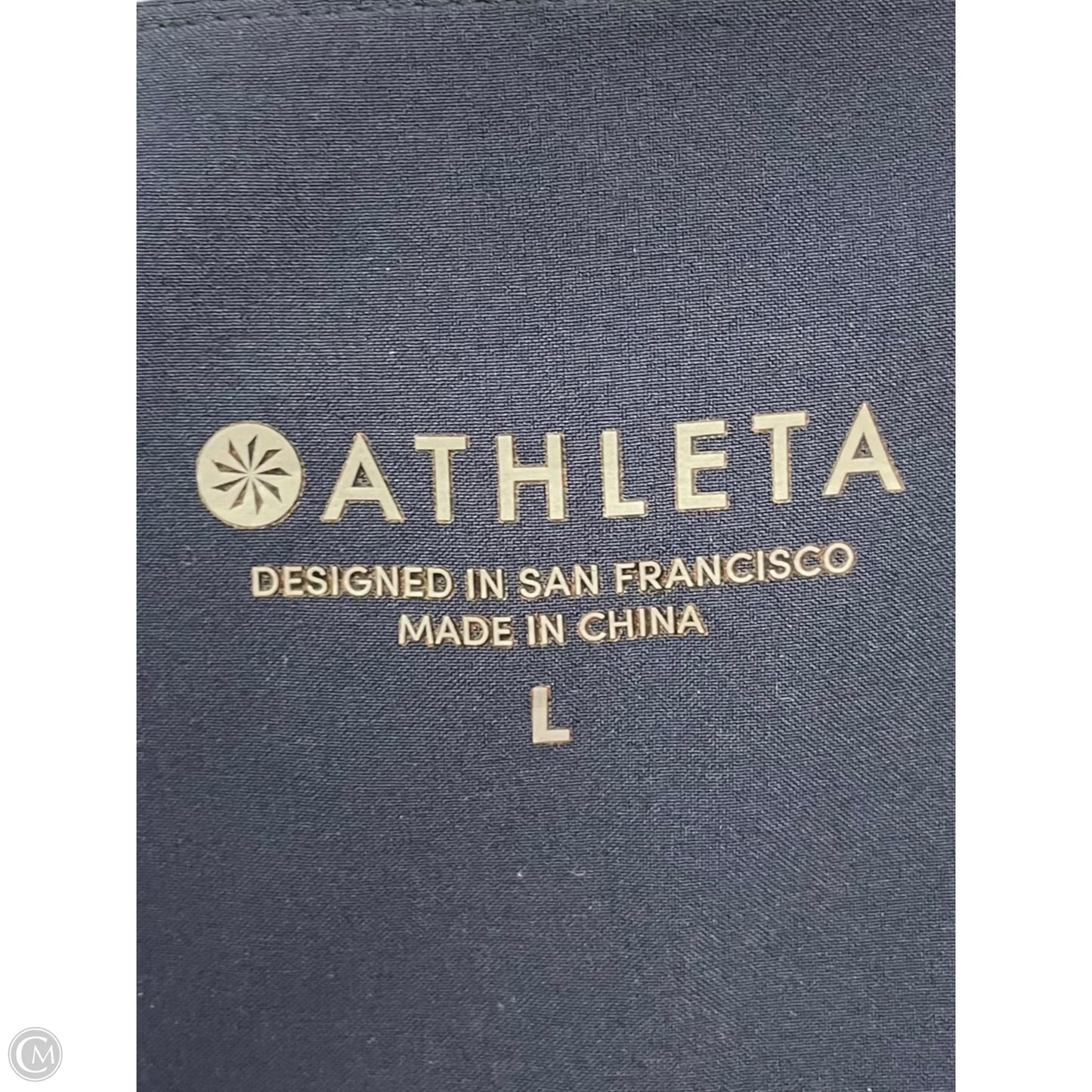 Athletic Dress By Athleta In Navy, Size: L