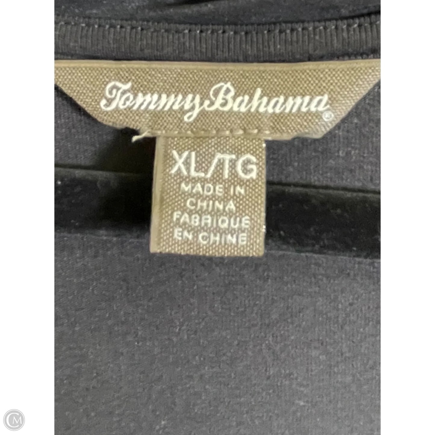 Dress Casual Maxi By Tommy Bahama In Black, Size: Xl