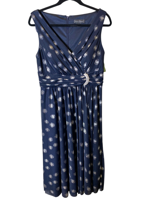 Dress Party Midi By Jessica Howard In Navy, Size: M