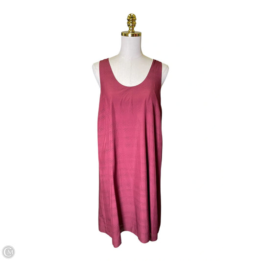 Dress Casual Short By Athleta In Maroon, Size: L