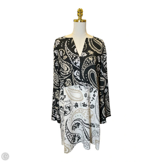 Dress Casual Short By Bcbgmaxazria In Multi-colored, Size: L