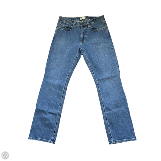 Jeans Straight By Clothes Mentor In Blue Denim, Size: 14