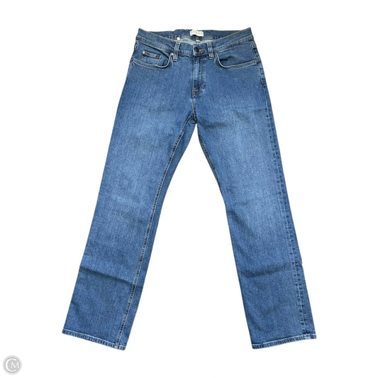 Jeans Straight By Clothes Mentor In Blue Denim, Size: 14