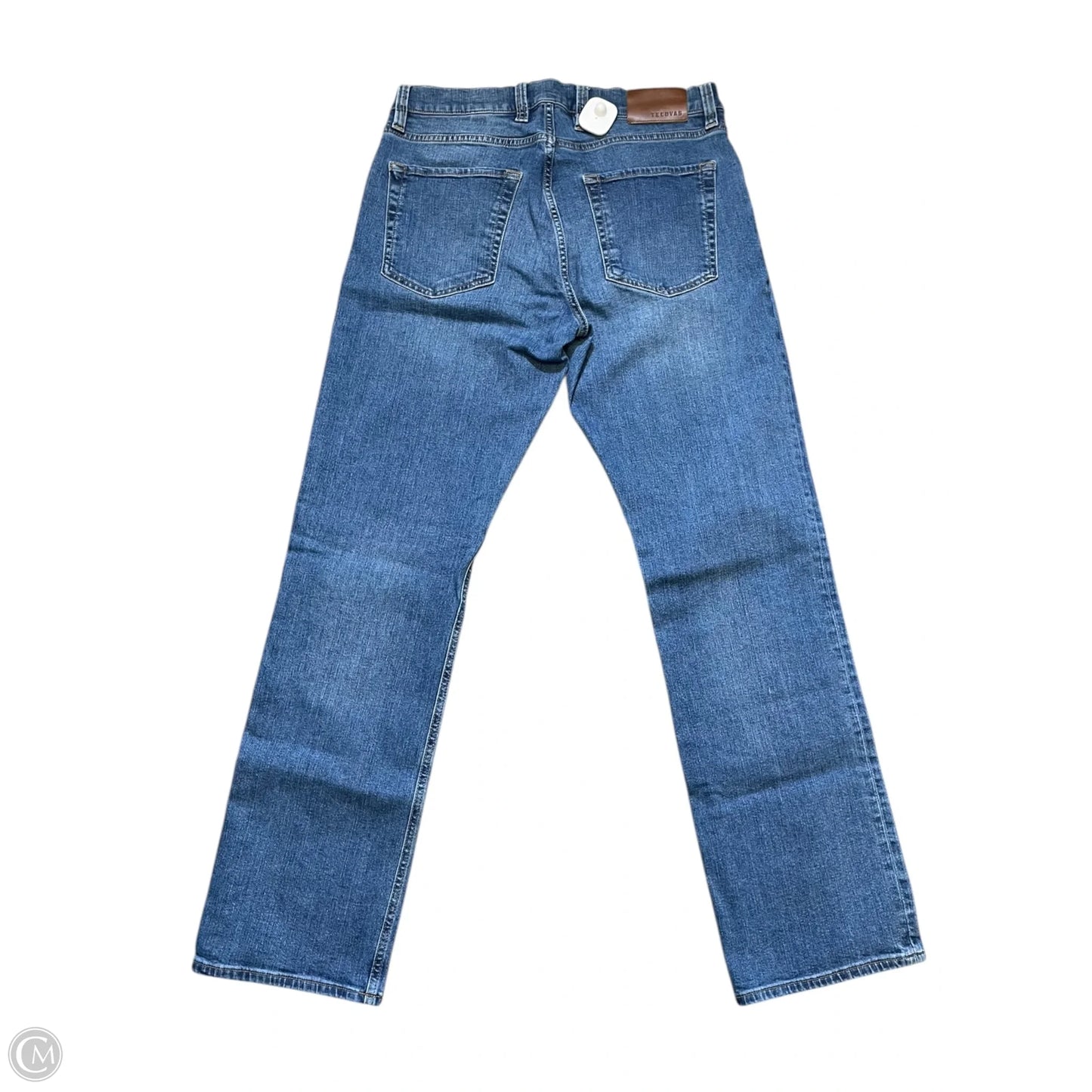 Jeans Straight By Clothes Mentor In Blue Denim, Size: 14