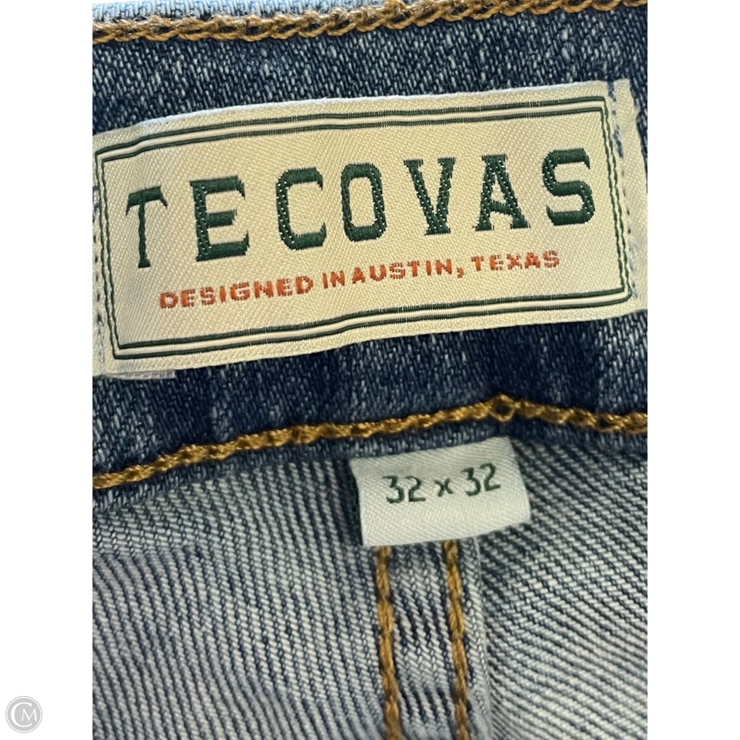 Jeans Straight By Clothes Mentor In Blue Denim, Size: 14
