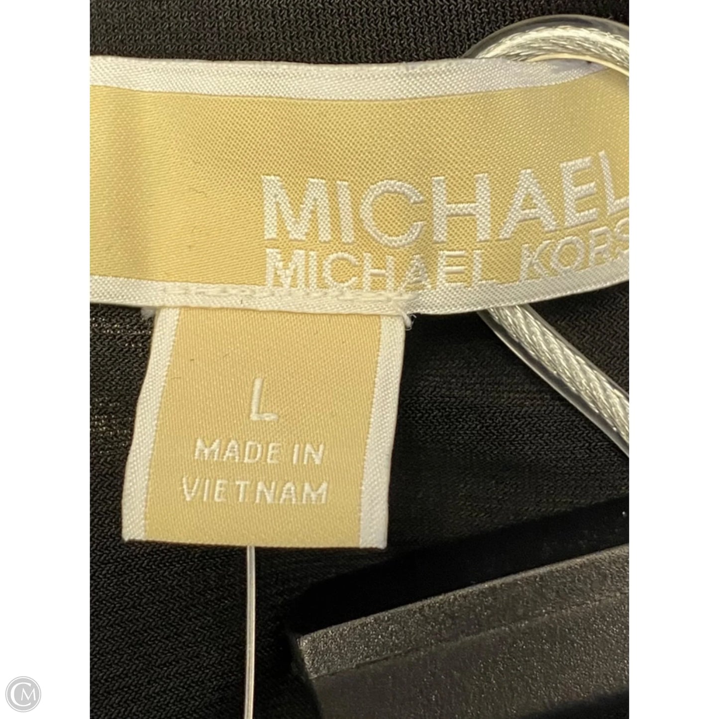 Dress Casual Midi By Michael By Michael Kors In Black, Size: L